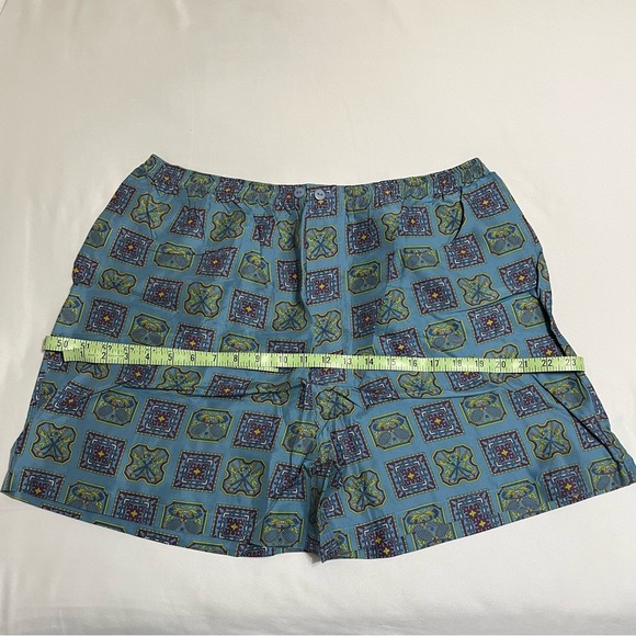 SIGNE INCOGNITO Light Blue Men's Silk Pajama Set With Shorts Size L NWT - Picture 11 of 11